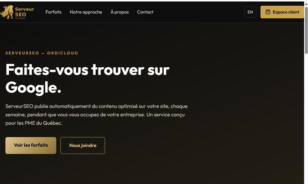 Faites-vous trouver sur Google.